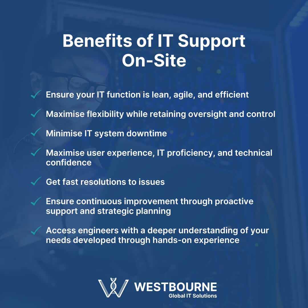 Benefits of IT Support On-Site