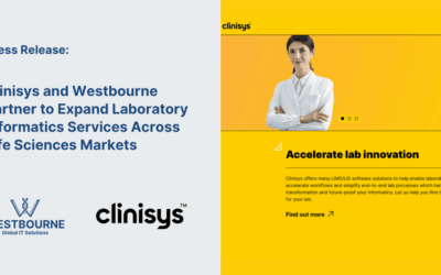 Press Release: Clinisys and Westbourne Partner to Expand Laboratory Informatics Services Across Life Sciences Markets